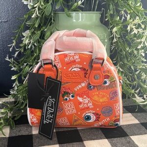 Von Dutch Orange Jax Mini Satchel